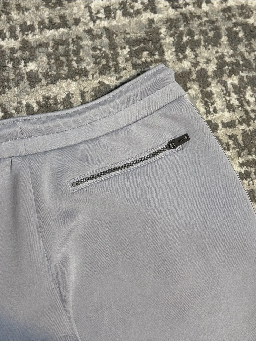 Jordan 23 Engineered - Men’s Grey Stretch-Knit Fleece Sweatpants, Size - L